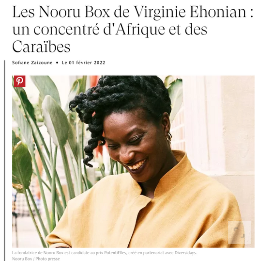 La Nooru Box candidate pour le prix Business with Attitude