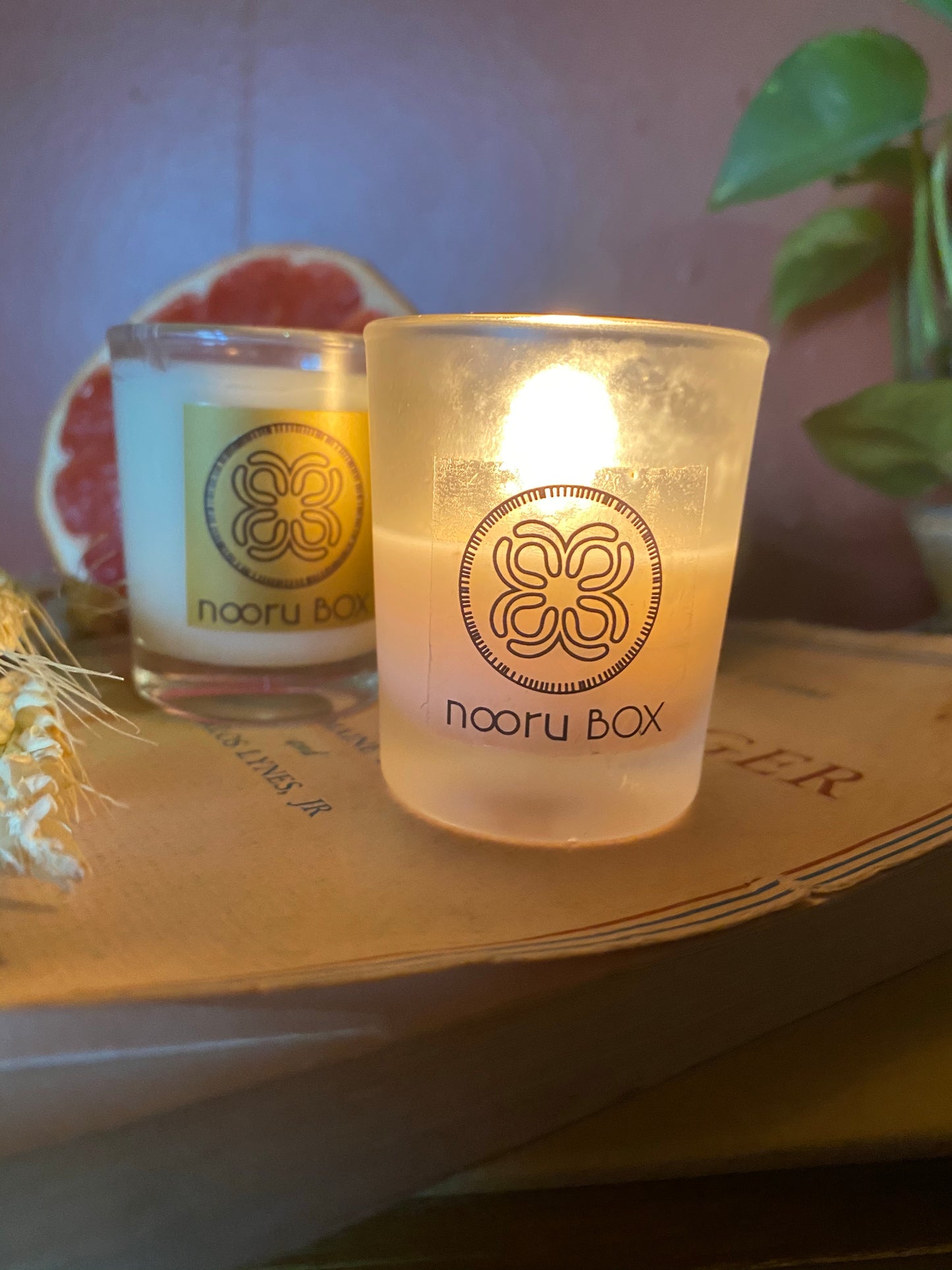 Bougie Nooru Box - Senteur Vanille